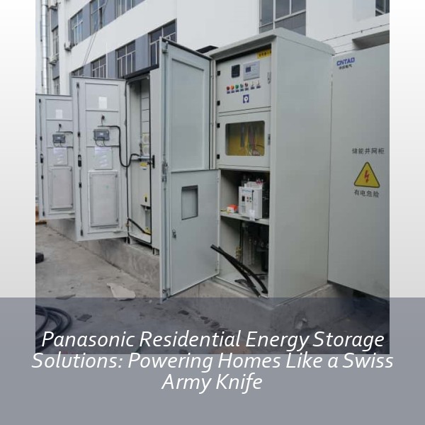 Panasonic Residential Energy Storage Solutions: Powering Homes Like a Swiss Army Knife