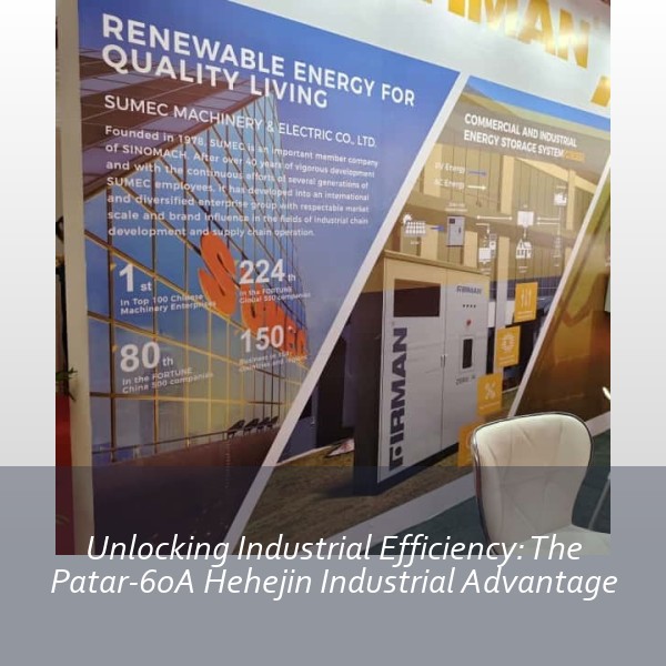Unlocking Industrial Efficiency: The Patar-60A Hehejin Industrial Advantage