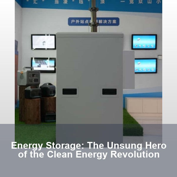 Energy Storage: The Unsung Hero of the Clean Energy Revolution