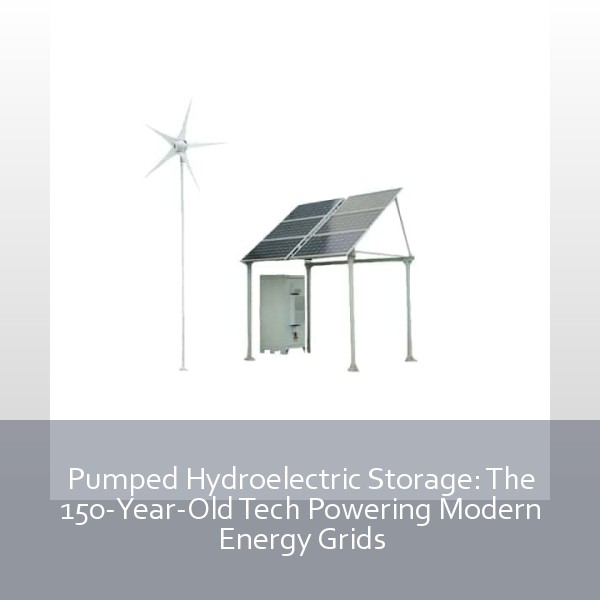 Pumped Hydroelectric Storage: The 150-Year-Old Tech Powering Modern Energy Grids