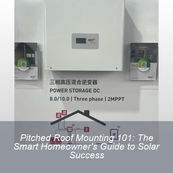 Pitched Roof Mounting 101: The Smart Homeowner's Guide to Solar Success