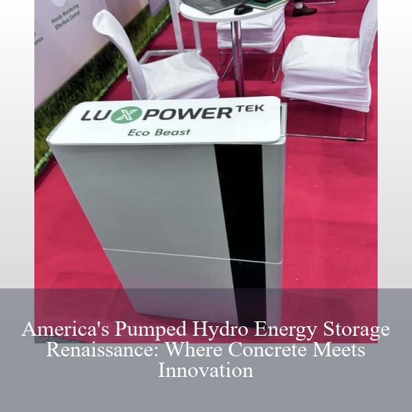 America's Pumped Hydro Energy Storage Renaissance: Where Concrete Meets Innovation