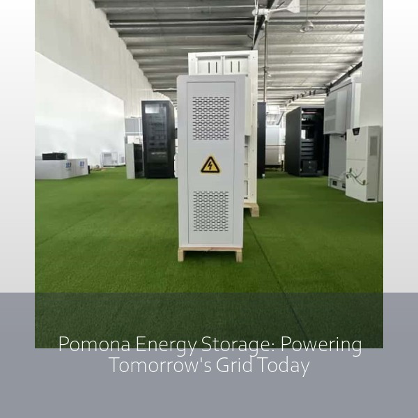 Pomona Energy Storage: Powering Tomorrow's Grid Today