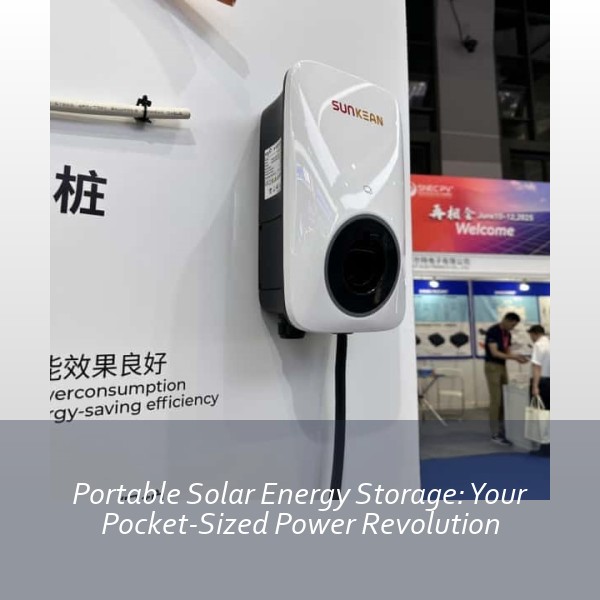 Portable Solar Energy Storage: Your Pocket-Sized Power Revolution