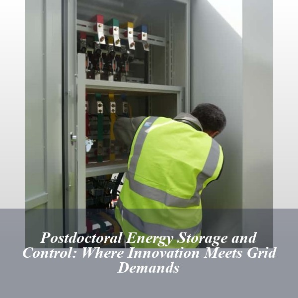 Postdoctoral Energy Storage and Control: Where Innovation Meets Grid Demands