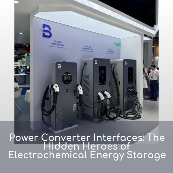 Power Converter Interfaces: The Hidden Heroes of Electrochemical Energy Storage