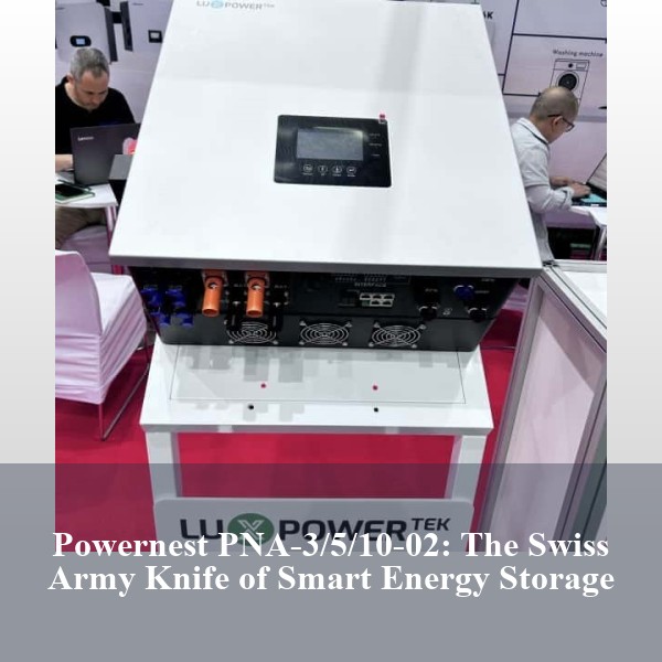 Powernest PNA-3/5/10-02: The Swiss Army Knife of Smart Energy Storage