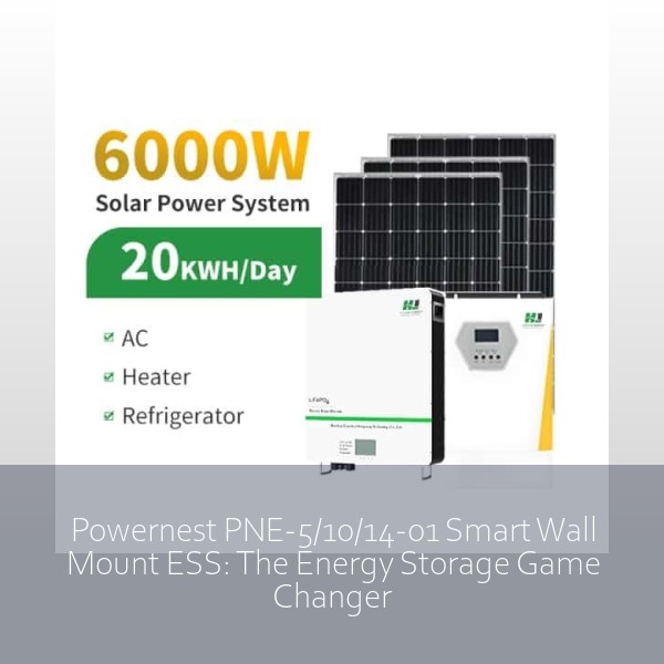 Powernest PNE-5/10/14-01 Smart Wall Mount ESS: The Energy Storage Game Changer