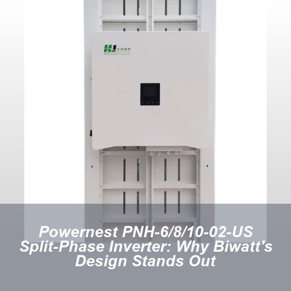 Powernest PNH-6/8/10-02-US Split-Phase Inverter: Why Biwatt's Design Stands Out
