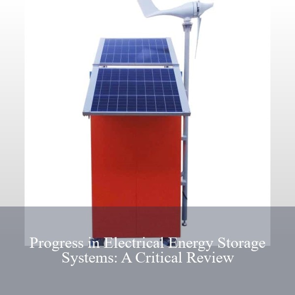Progress in Electrical Energy Storage Systems: A Critical Review