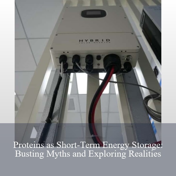Proteins as Short-Term Energy Storage: Busting Myths and Exploring Realities