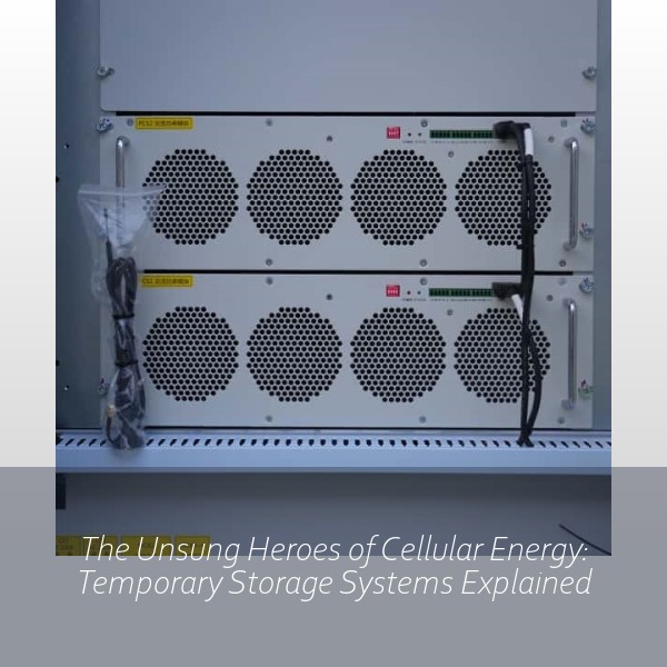 The Unsung Heroes of Cellular Energy: Temporary Storage Systems Explained