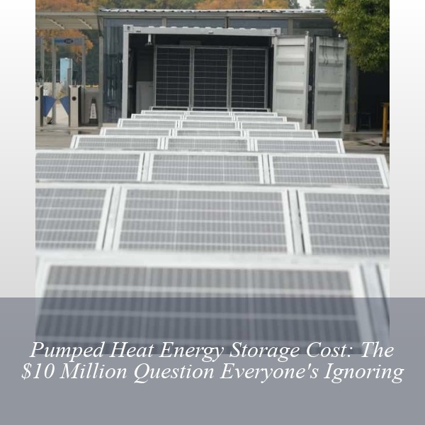 Pumped Heat Energy Storage Cost: The $10 Million Question Everyone's Ignoring