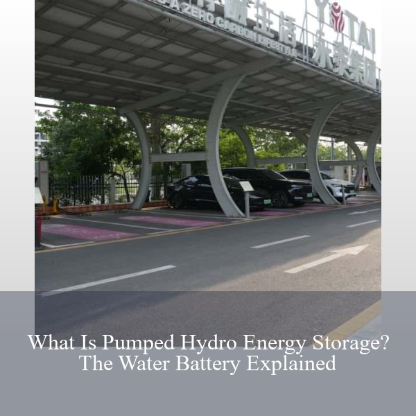 What Is Pumped Hydro Energy Storage? The Water Battery Explained