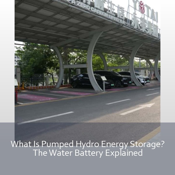 What Is Pumped Hydro Energy Storage? The Water Battery Explained