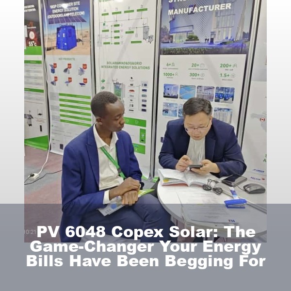 PV 6048 Copex Solar: The Game-Changer Your Energy Bills Have Been Begging For