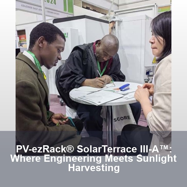 PV-ezRack® SolarTerrace III-A™: Where Engineering Meets Sunlight Harvesting