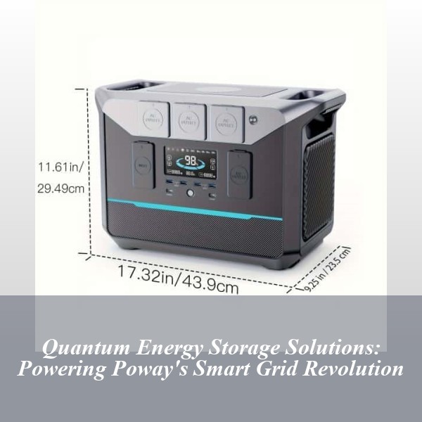 Quantum Energy Storage Solutions: Powering Poway's Smart Grid Revolution