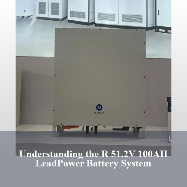 Understanding the R 51.2V 100AH LeadPower Battery System