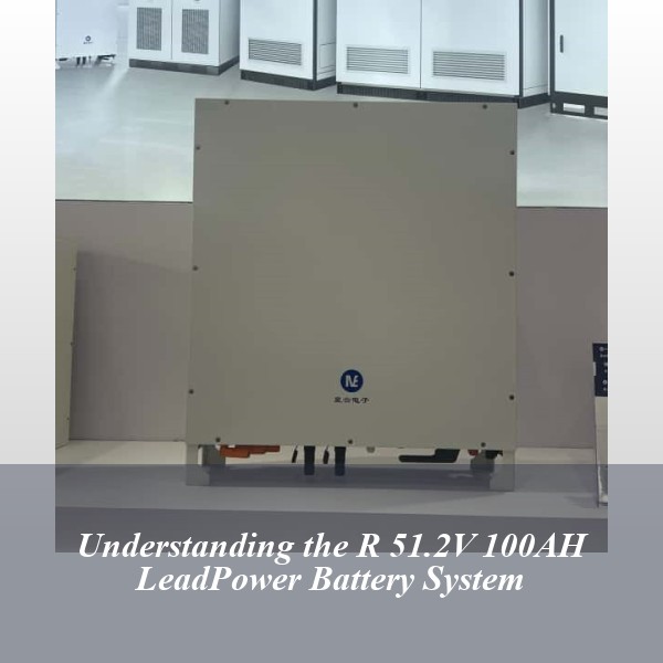 Understanding the R 51.2V 100AH LeadPower Battery System