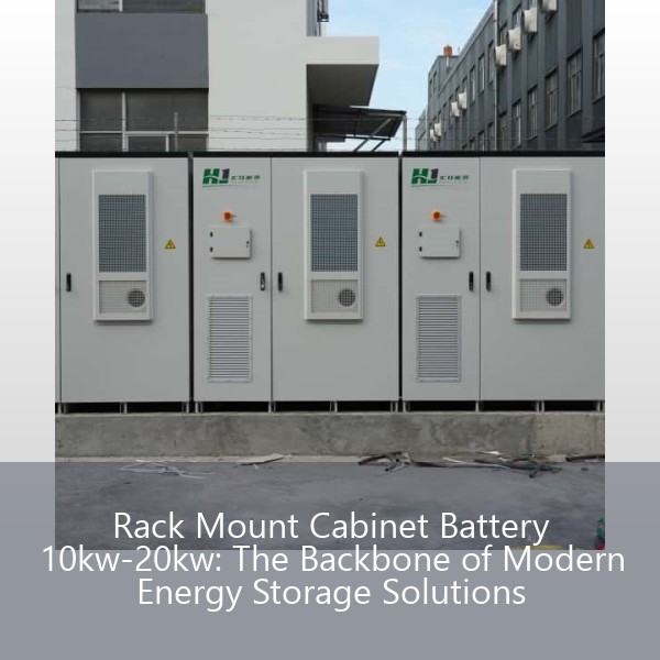 Rack Mount Cabinet Battery 10kw-20kw: The Backbone of Modern Energy Storage Solutions