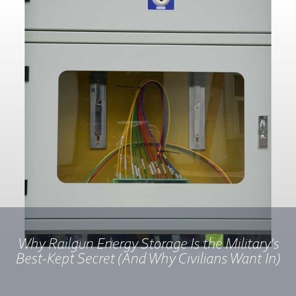 Why Railgun Energy Storage Is the Military's Best-Kept Secret (And Why Civilians Want In)