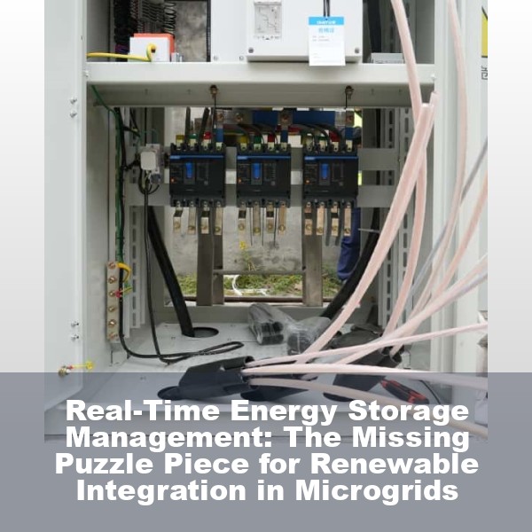 Real-Time Energy Storage Management: The Missing Puzzle Piece for Renewable Integration in Microgrids