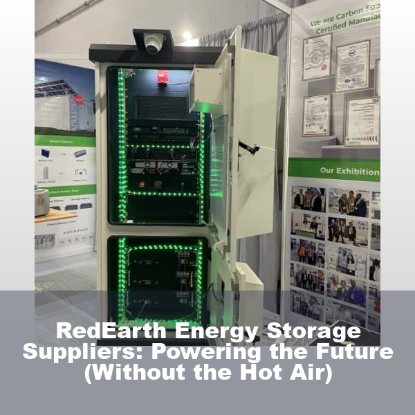 RedEarth Energy Storage Suppliers: Powering the Future (Without the Hot Air)