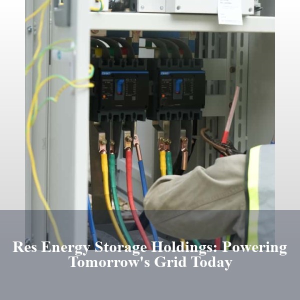 Res Energy Storage Holdings: Powering Tomorrow's Grid Today