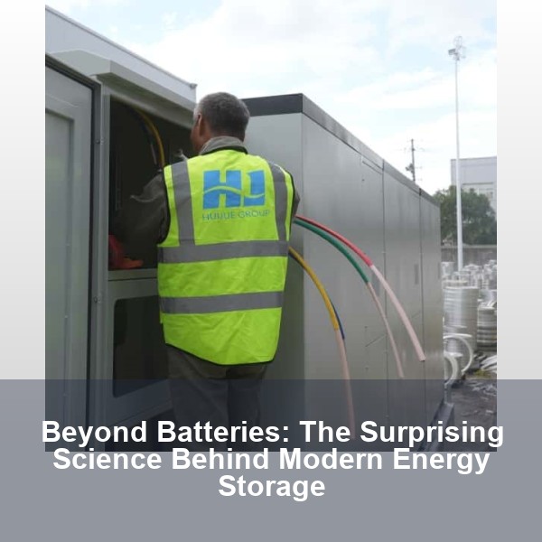 Beyond Batteries: The Surprising Science Behind Modern Energy Storage