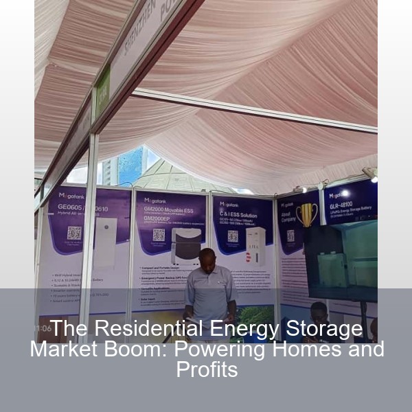 The Residential Energy Storage Market Boom: Powering Homes and Profits