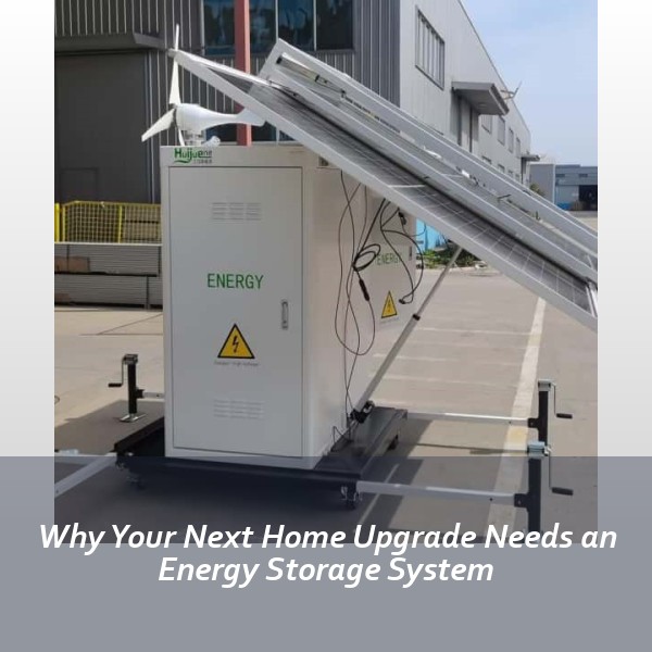 Why Your Next Home Upgrade Needs an Energy Storage System
