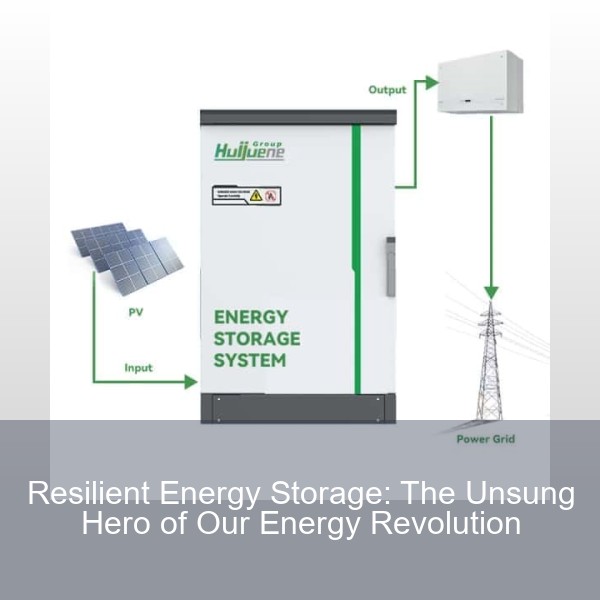 Resilient Energy Storage: The Unsung Hero of Our Energy Revolution