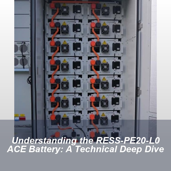 Understanding the RESS-PE20-L0 ACE Battery: A Technical Deep Dive