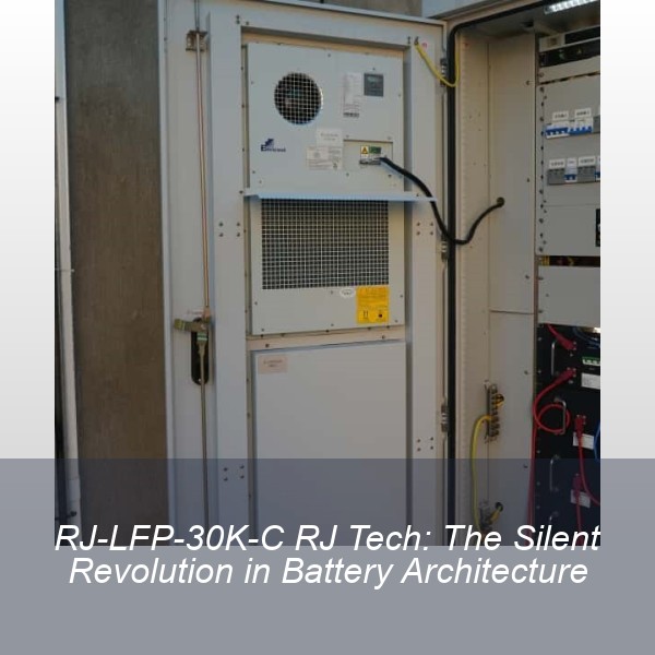RJ-LFP-30K-C RJ Tech: The Silent Revolution in Battery Architecture