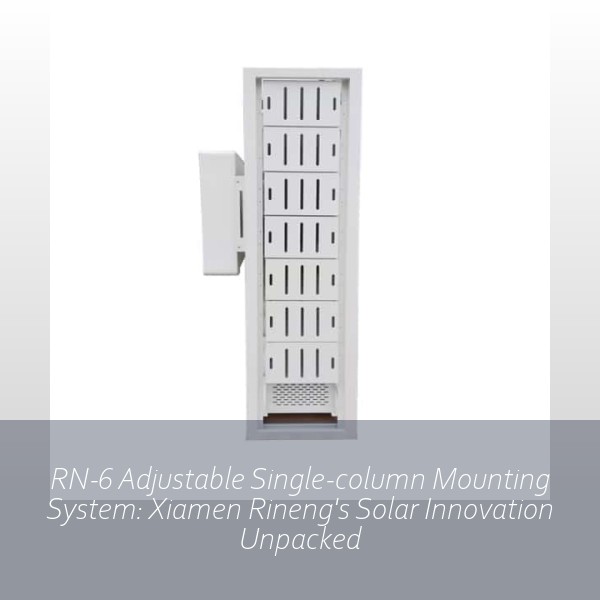 RN-6 Adjustable Single-column Mounting System: Xiamen Rineng's Solar Innovation Unpacked