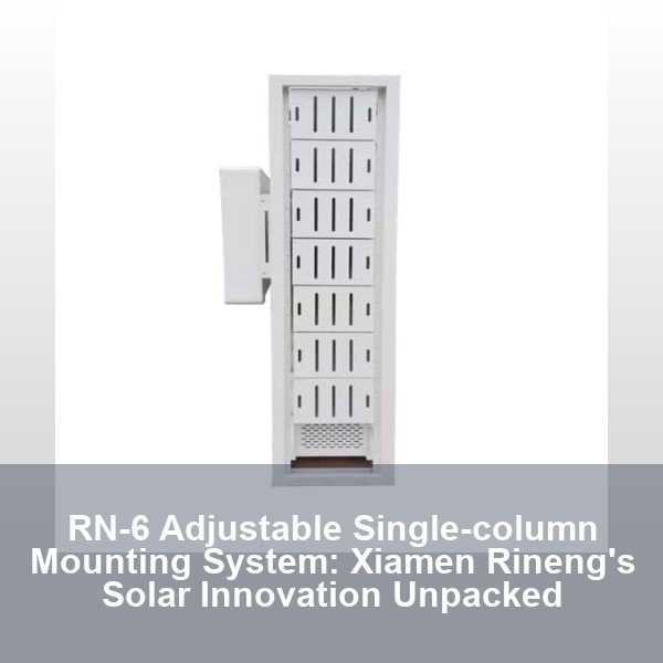 RN-6 Adjustable Single-column Mounting System: Xiamen Rineng's Solar Innovation Unpacked