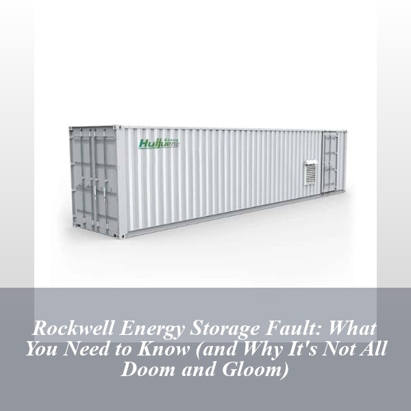 Rockwell Energy Storage Fault: What You Need to Know (and Why It's Not All Doom and Gloom)