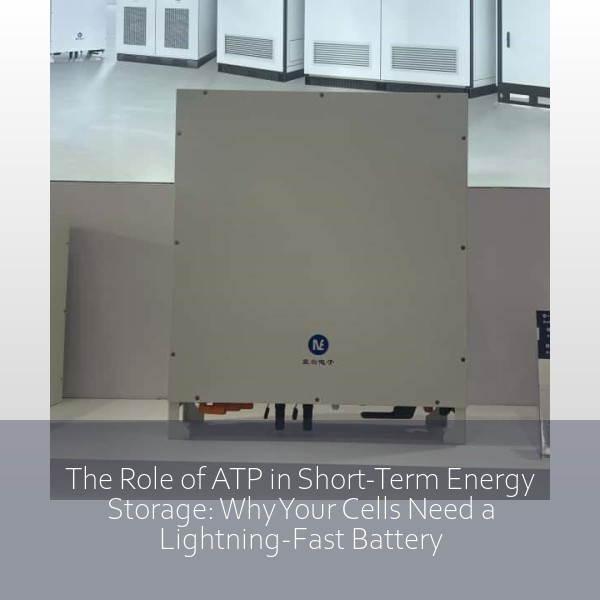 The Role of ATP in Short-Term Energy Storage: Why Your Cells Need a Lightning-Fast Battery