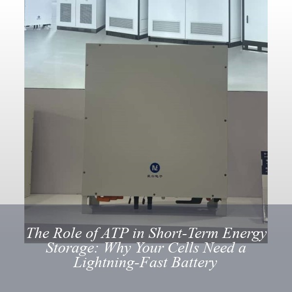 The Role of ATP in Short-Term Energy Storage: Why Your Cells Need a Lightning-Fast Battery