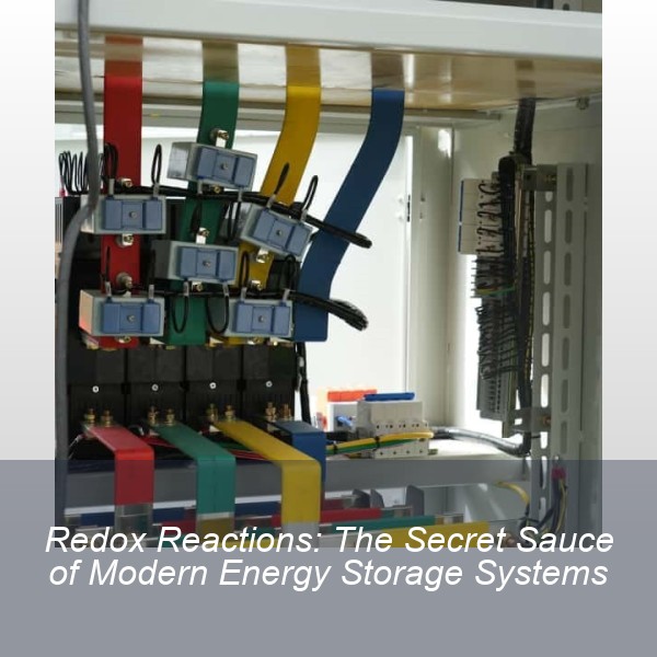 Redox Reactions: The Secret Sauce of Modern Energy Storage Systems