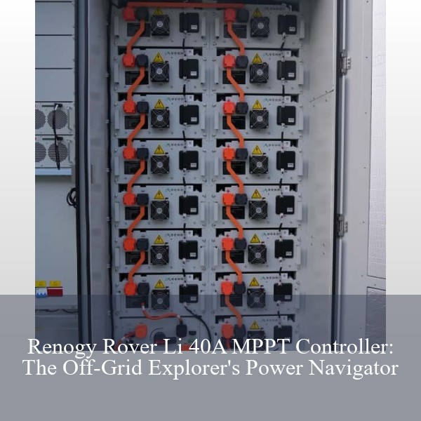 Renogy Rover Li 40A MPPT Controller: The Off-Grid Explorer's Power Navigator