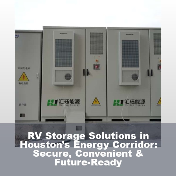RV Storage Solutions in Houston’s Energy Corridor: Secure, Convenient & Future-Ready