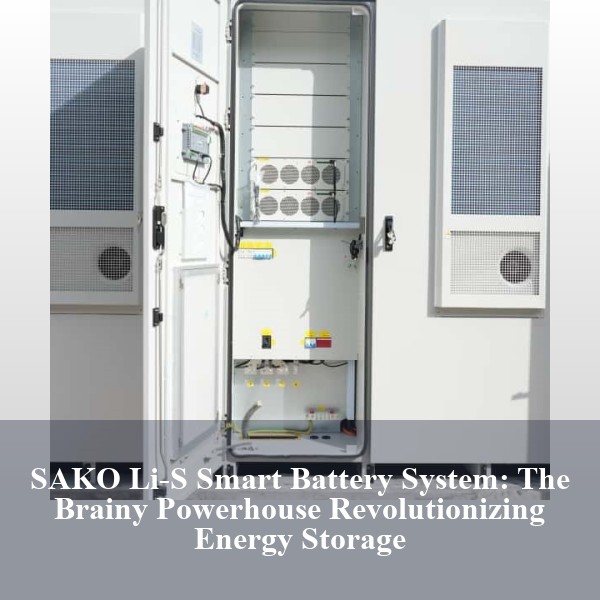 SAKO Li-S Smart Battery System: The Brainy Powerhouse Revolutionizing Energy Storage