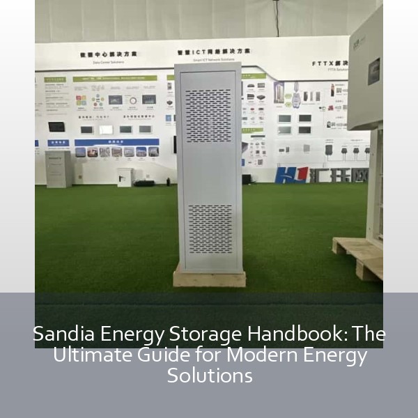 Sandia Energy Storage Handbook: The Ultimate Guide for Modern Energy Solutions