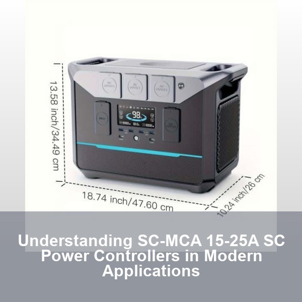 Understanding SC-MCA 15-25A SC Power Controllers in Modern Applications