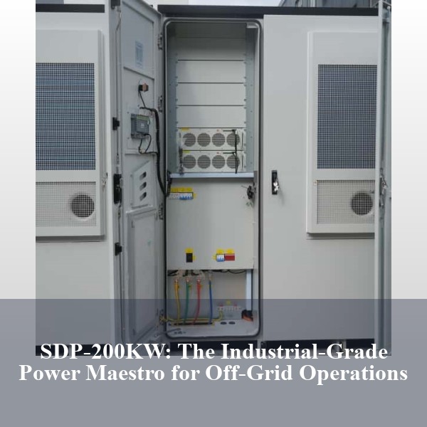 SDP-200KW: The Industrial-Grade Power Maestro for Off-Grid Operations