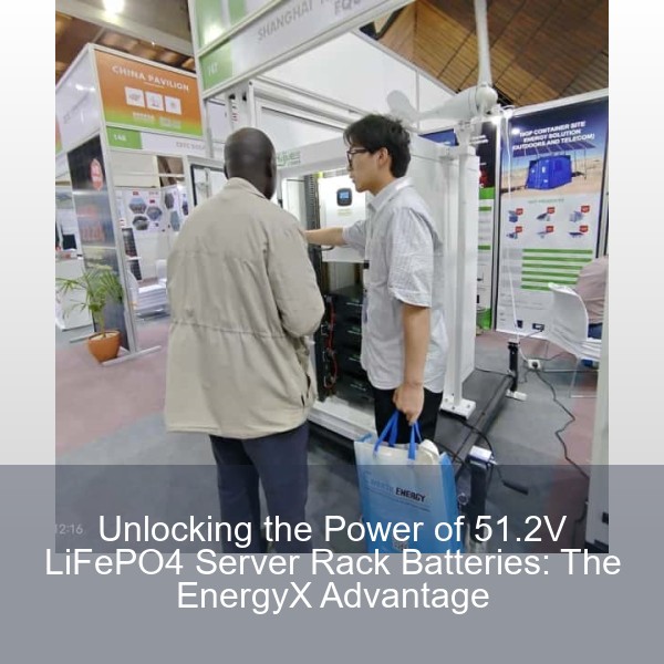 Unlocking the Power of 51.2V LiFePO4 Server Rack Batteries: The EnergyX Advantage