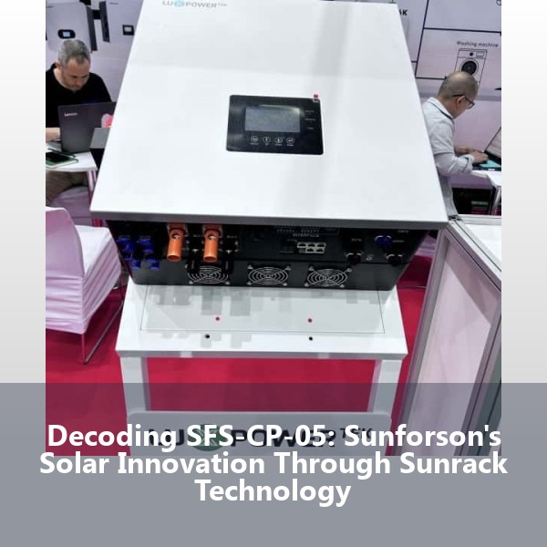 Decoding SFS-CP-05: Sunforson's Solar Innovation Through Sunrack Technology