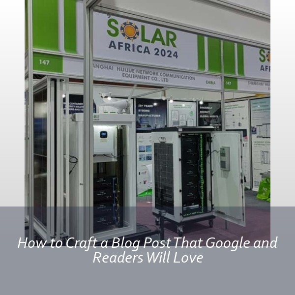 How to Craft a Blog Post That Google and Readers Will Love
